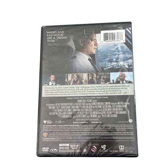 Sully DVD Starring Tom Hanks Directed By Clint Eastwood PG-13 Drama New Sealed - Picture 2 of 5